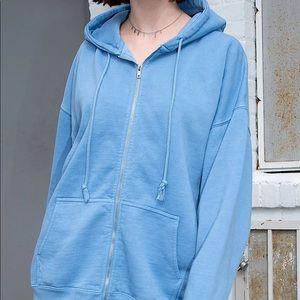 Brandy Melville zip hoodie